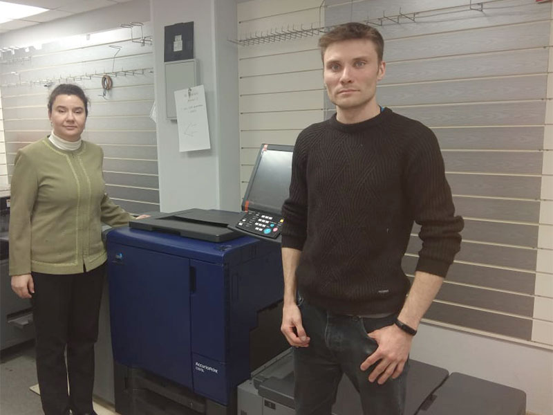 Konica Minolta AccurioPrint С3070L позволит увеличить объем заказов в типографии VPPrint