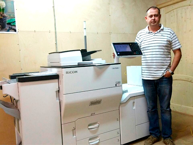 Почему типография Copyprint выбрала цифровую систему Ricoh C5200S?